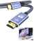 Sharelove USB C to HDM1 Cable 4K@60Hz Practical Thunderbolt 4/3 Type C Adapter for MacBook Air/Pro XPS iPad Pro/Air/Mini Surface Pro iPhone 16 15 Samsung S22/S23 and More(2M)