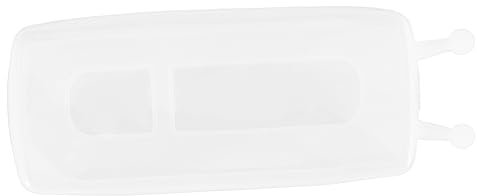 Lurrose Funda De Control Remoto De Silicona Transparente Protector Antipolvo para Mando Distancia De TV Y Aire Acondicionado S Acceso Completo Botones Ligera