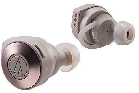 Audio-Technica Wireless Bluetooth 5.0 Earphone ATH-CKS5TW Solid Bass Truly Wireless [Khaki]