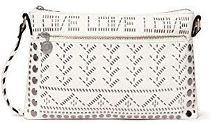 Desigual Damen Bols_Azabache Durban Umhängetasche Weiß (Blanco)