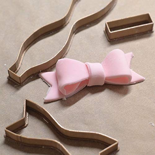 Emporte-pièce pour Noeud en pâte à sucre