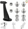 9 Stück Fernglas Stativ Adapter 1/4 Metall Fernglas Teleskop Stativadapter, 1/4 auf 3/8 Gewindeschraube Adapter Kamera Schrauben Adapter für Stativ Einbeinstativ