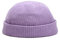 Faringoto Corduroy Solid Color Bucket Vermieterhut Herren und Damen Cap Roll Sleeve Retro Hat, violett, One size