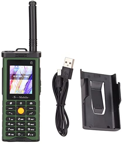 Elprico Big Button Cell Phone, 2G Retro Smartphone Unlocked Cell Phone Senior Mobile Phone 2400mAh Capacity Battery for Senior(Green)