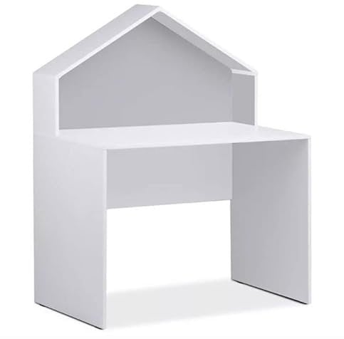 Kinderschreibtisch Schreibtisch in Hausform 100x60x126 cm