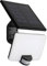 max K O M F O R T LED Solar Fluter 10W Aussenwandleuchte mit Bewegungsmelder IP54 Schwarz Akku Batterie Außenstrahler Wandleuchte Solarlampe SOLEX-BK