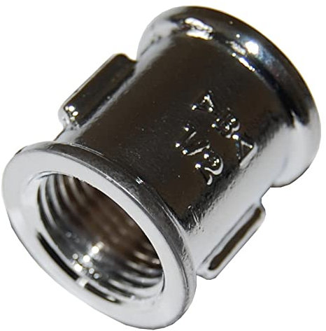 10PZ IDRAULICA MANICOTTO ART. 270 OTTONE CROMATO GR.3/4