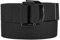 Bluecton Gürtel Herren Stoffgürtel Gürtelgröße 110 cm Doppelring Männer Gürtel Schwarz