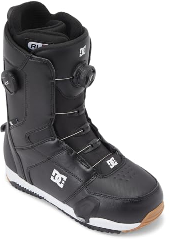 DC Shoes Control Step On Herren Snowboardstiefel (Größe 44, Schwarz/Weiß)