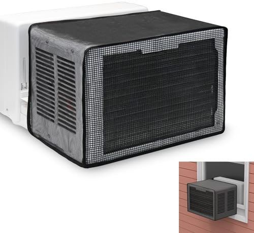 Wintcomfort U-Shaped Window Air Conditioner Summer Cover, Dense & Breathable Design Outdoor AC Cover for U-Shaped Window AC Unit