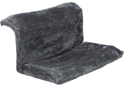 Syglawnd Radiator Bed For Cats, Cat Radiator Bed with a Strong Metal Frame Warm and Cosy Hanging Cat Grey Hammock Suitable for Cats up to 5kg, Hanging