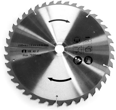 TECTOOL Ersatzsägeblatt 165 mm x 20 mm für Tauchsäge TSF 55 I Präzisionsblatt aus Hartmetall (HW 40 Z) I Geeignet für Holz, Laminat & Plattenmaterial I Max. 7000 U/min I Langlebig & vibrationsarm