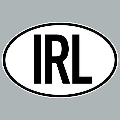 IRL Aufkleber Auto Sticker Irland Eire Ireland Länderkennzeichen 4061963084021