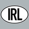 IRL Aufkleber Auto Sticker Irland Eire Ireland Länderkennzeichen 4061963084021