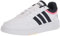 adidas Scarpe da basket da donna Hoops 3.0, Bianco/Leggenda Ink/Tonalità Rosa, 42 EU