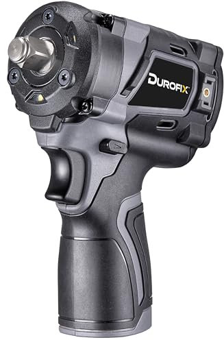 Durofix RI12184-4T G12 Pro Series 1/2 Brushless Stubby Impact Wrench, Compatible with All G12 12V Lithium-Ion Batteries, Tool Only