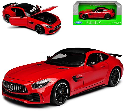 Generisch Mercedes-B AMG GT R Coupe Rot Ab 2014 1/24 Welly Modell Auto