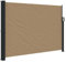 vidaXL Toldo Lateral retráctil Gris Taupe 140x600 cm