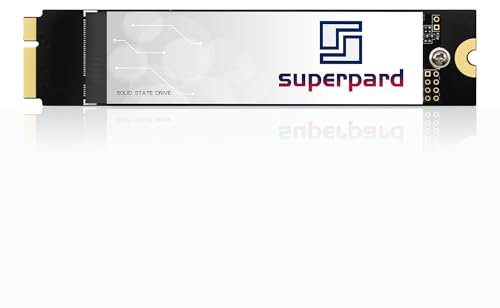 Superpard SSD 256GB Replacement for MacBook Air 2012 A1465(EMC 2558), A1466(EMC 2559), Internal Solid State Drive Upgrade Storage and Speed (MacOS Pre-Installed)