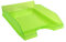 Exacompta 12397D 10er Pack Premium Briefablage Ecotray DIN A4. Ideale Briefkörbe für Ihre Organisation. Robuste und stapelbare Ablagekörbe apfelgrün transluzent
