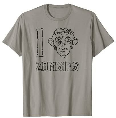 Zombie Apocalypse - I Heart Zombies Camiseta