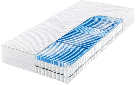 Frankenstolz 7-Zonen-Gelart-Tonnentaschenfederkern-Matratze Königsee T Härtegrad 2 120x200 cm