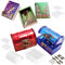 FUNSHOWCASE Aufbewahrungbox Silikonformen Schatztruhe magisches Bücherregal mit Deckel Epoxidharz Gießformen 2er Set
