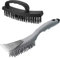 Wire Brush Set of Heavy Duty Steel Brush with Ergonomic Handle, 2pcs Wire Brushes for Cleaning Rust and Heavy Dirt