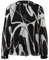 comma Bluse mit Plisseefalten schwarz 42