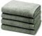Möve - Superwuschel - 4 X Handtuch - im Set - Baumwolle (50 X 100cm Tea)