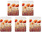5 Pcs Car Air Fresheners Hanging Air Freshener Red Poppy Flowers Hanging Scented Cards Fragrance Scented Cards for Car Car Aromatherapy Tablets for Car