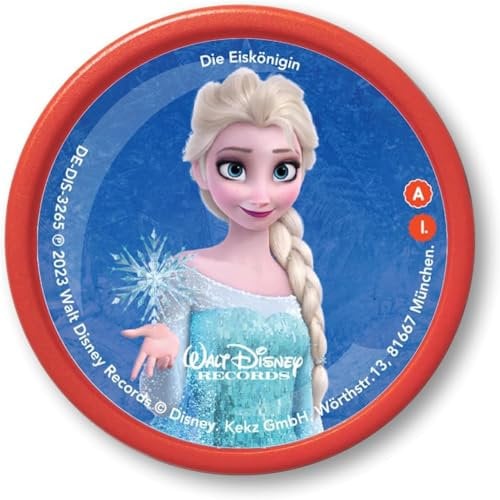 Kekz Audiochip für Kekzhörer, Disney - Die Eiskönigin - Völlig Unverfroren als Kekz, Hörspiel für Kinder ab 4 Jahren, Spielzeit ca. 70 min
