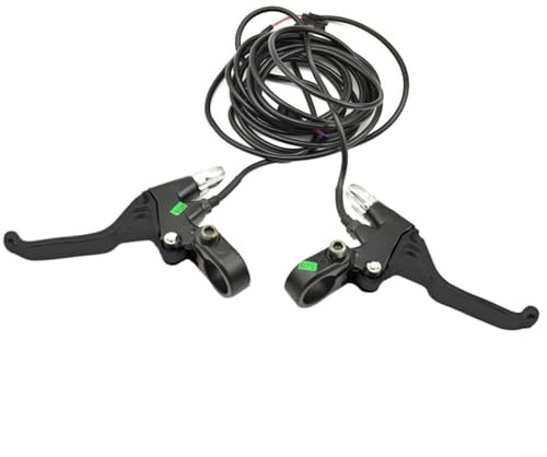 Fauhapyway Fahrradbremsen-Set, elektrisches Fahrrad, Stromabschaltung, Griff aus Aluminiumlegierung, mit Parkfunktion, für E-Bike, MTB
