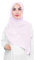 Lina & Lily Damen Muslim Premium Chiffon Hijab Kopftuch Schal aus Leicht Stoff (Hellrosa)