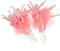 YNuth 10x Kuchenstecker Tortenstecker mit Glitter Ballett Tanzmädchen Rosa Deko (Pink)