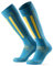 DANISH ENDURANCE Performance Skisocken (Blau/Gelb - 1 Paar, EU 35-38)