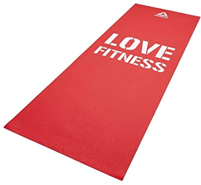 Reebok Fitnessmatte - Liebe - Rot
