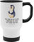 Mr. & Mrs. Panda Thermobecher Pinguin Diät - Geschenk, Kaffeetasse zum Mitnehmen, foodbaby, kugelrund, Edelstahlbecher, Thermobecher To Go,