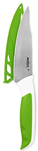 Zyliss E920259 Comfort Utility Knife | 13 cm/5.25 Inch | Japanese Stainless Steel | Green/White | Kitchen Knife/Vegetable Knife | Dishwasher Safe | 5 Year Guarantee