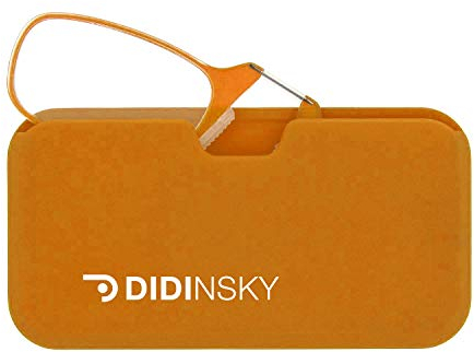 DIDINSKY – Lesebrille ohne Bügel für Herren und Damen | Ultraleichtes & Tragbares Design | Transparent | Mobile Lesebrille gegen Alterssichtigkeit – MOMA