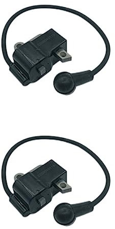 Toefficy 2 Stück # 597383401#579525402 129C 129L 129LK 129RJ BC2228 GT2228 GTS2228 Rasentrimmer Zündspule Modul Ersatzteil Neu für Husqvarna
