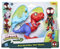 SPIDEY AND HIS AMAZING FRIENDS Marvel, Dino-Webs, Set de Figuras de acción Spider-Man con Spidey-Rex y Miles “Spin” Morales