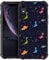 DJSOK Case Compatible with iPhone XR,H Space Star Dinosaur with Four Corners Shockproof Protection Soft TPU Bumper and Hard PC Pattern Back Case for iPhone XR