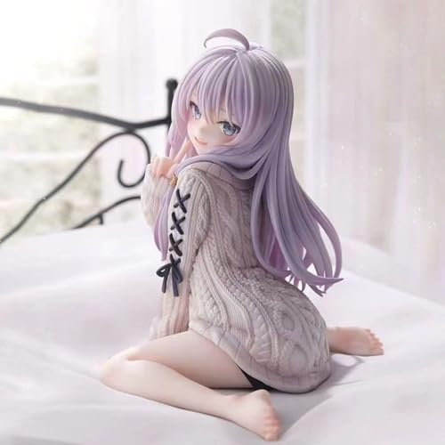 DEMEIHUA Anime Figuren Girl Sexy, Figure Girl PVC Model, Collection Figurine, Statue Desktop, Dekoration Geschenk für Anime Fans (Yelena15CM)