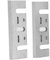 ciciglow Fine Workmanship Planer Blade, Electric Planer Replacement Blade, 42° Cutting Edge, High Speed Steel, 2 Pack