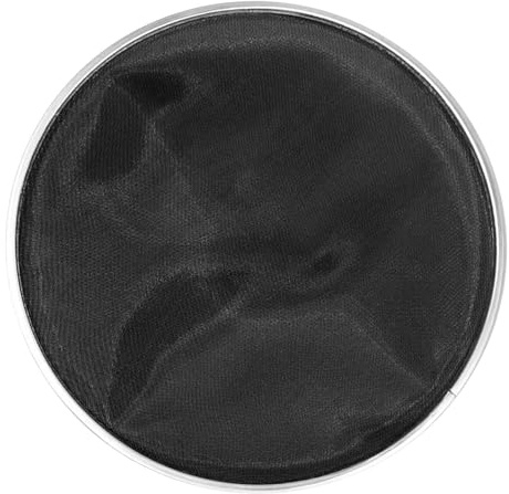 Fiocias Bass Drum Head Elektrisches Schlagzeug Pad mit Und Leichtem Design Aus PET Und für Musiker Und Bühne, Doppellagiges Netz, 6inch