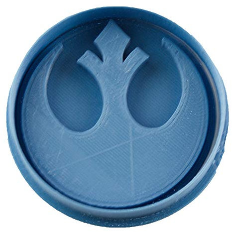 Cuticuter Alianza Rebelde Star Wars Keksausstecher, Blau, 8 x 7 x 1,5 cm