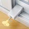 1PCS Door Window Lock Stopper regolabile di sicurezza scorrevole scorrevole antifurto Bambini Security LockChild Plastic Steel alluminio libero barriera di porta Window Door anti slip