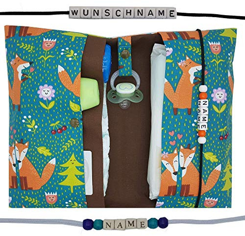 Große Windeltasche XXL mit Name Wickeltasche