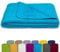 KiGATEX Frottee-Decke aus 100% Baumwolle - Sommer-Decke, Tagesdecke, Bettdecke, Strandtuch - Waschbar - Öko-Tex Zertifiziert - 150x200 cm - Ocean